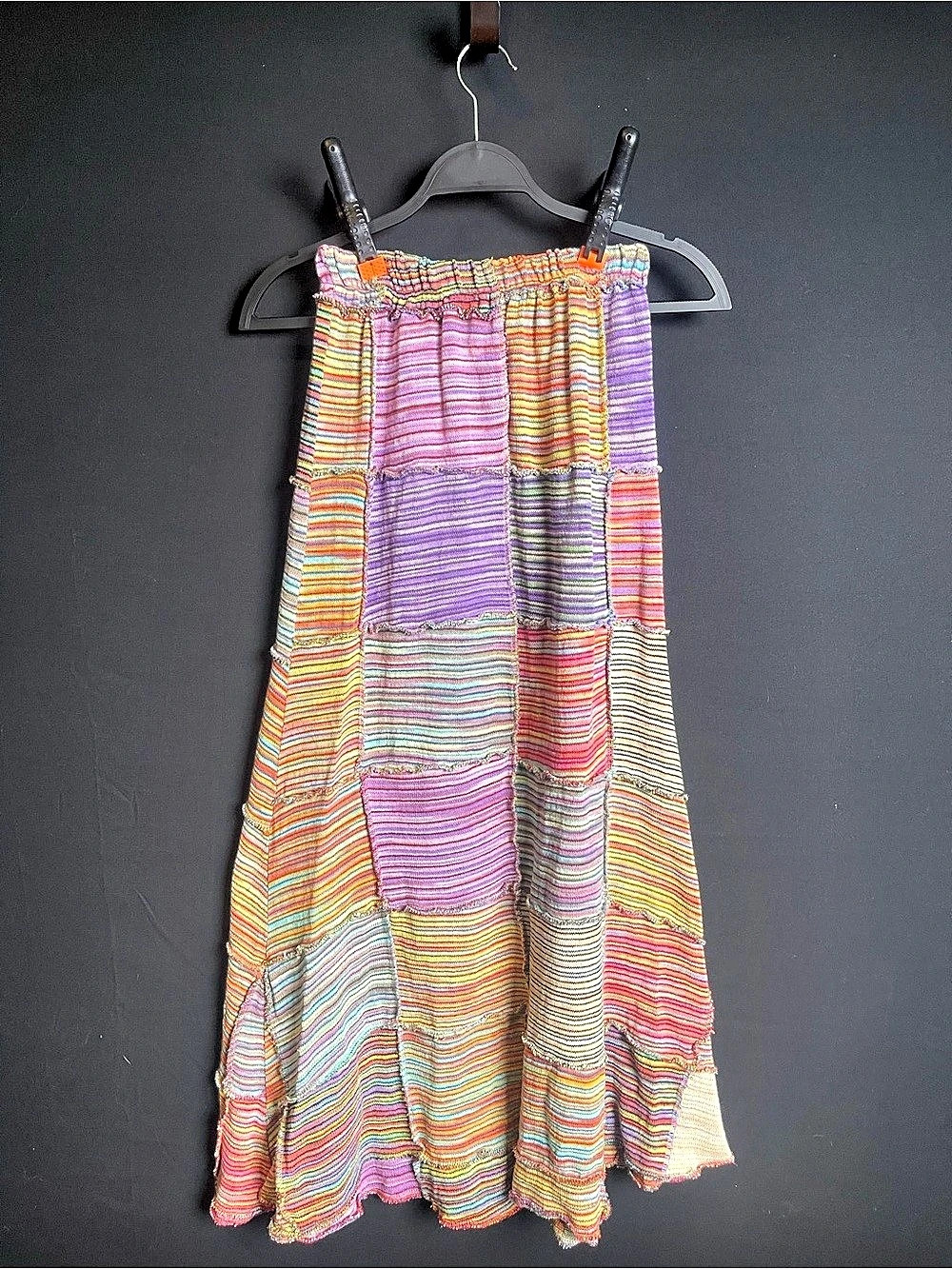 Kathmandu Imports Multicolor Patchwork Maxi Skirt